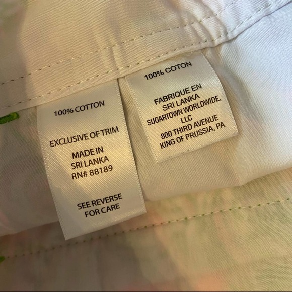 Lilly Pulitzer The Walsh Short " Hot Wings Print" - Picture 7 of 8